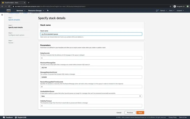 Детали стэка