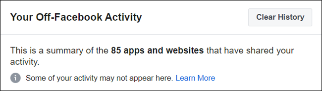Краткое содержимое всех приложений и сайтов.