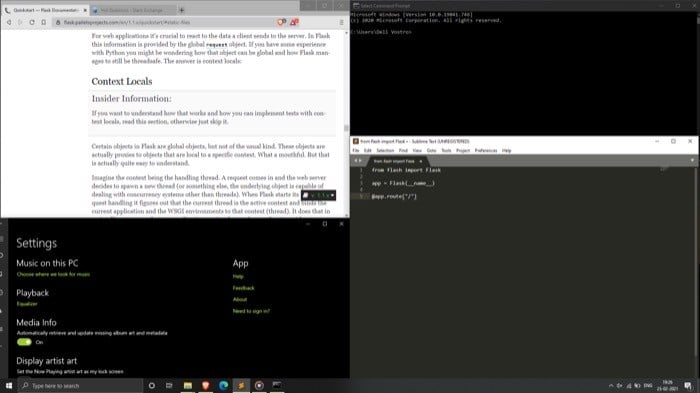 Как разделить экран в Windows 10 и работать в нескольких окнах