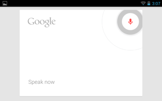 Активация голосового поиска и ввод запроса голосом