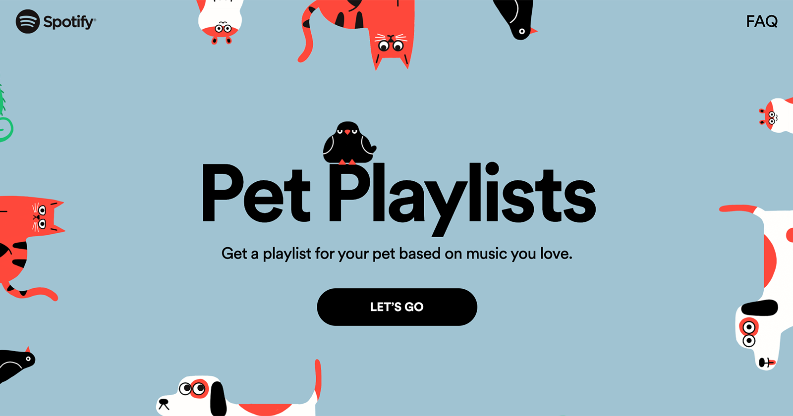 Spotify для домашних животных