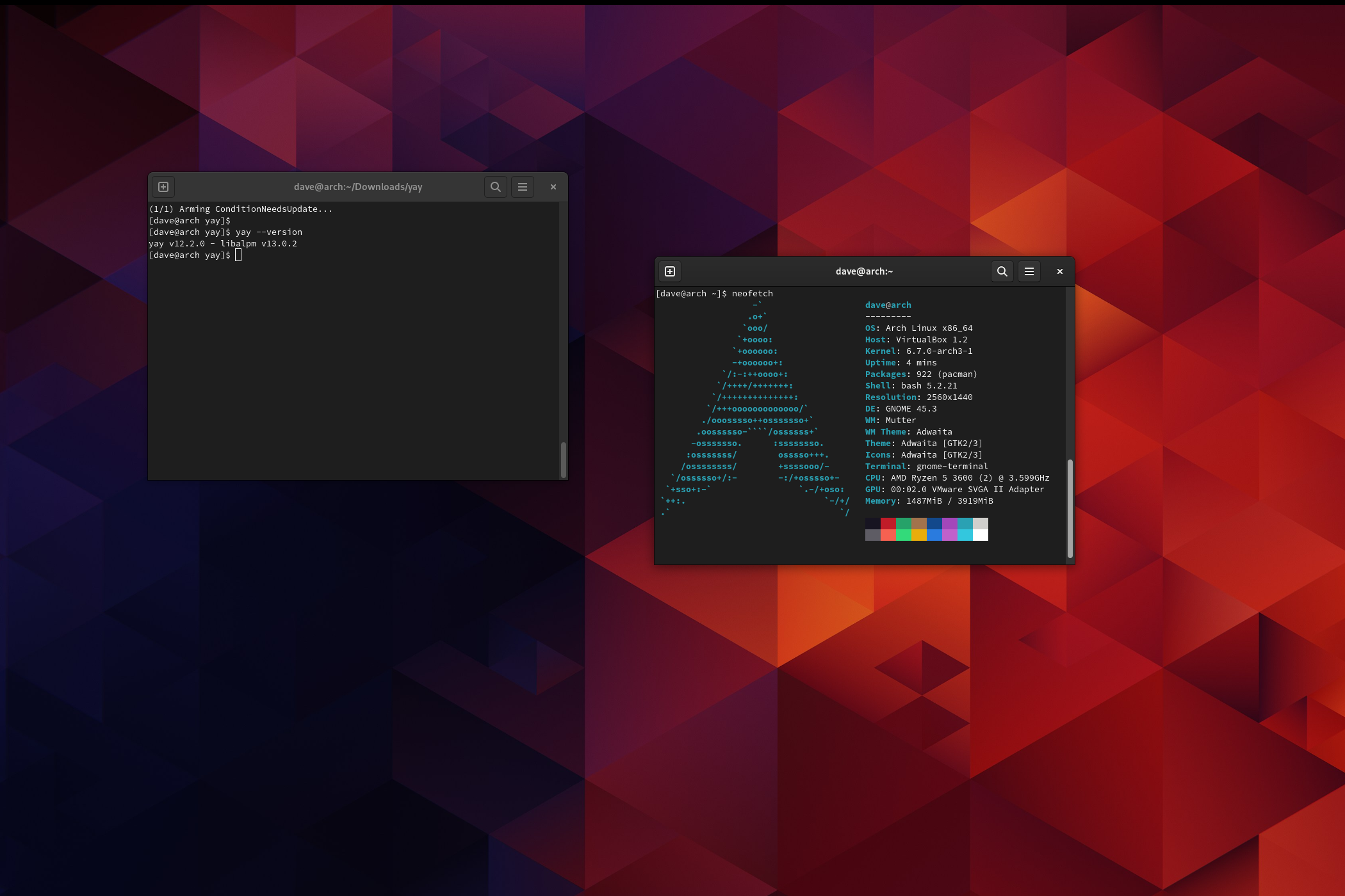 Yay и AUR в Arch Linux