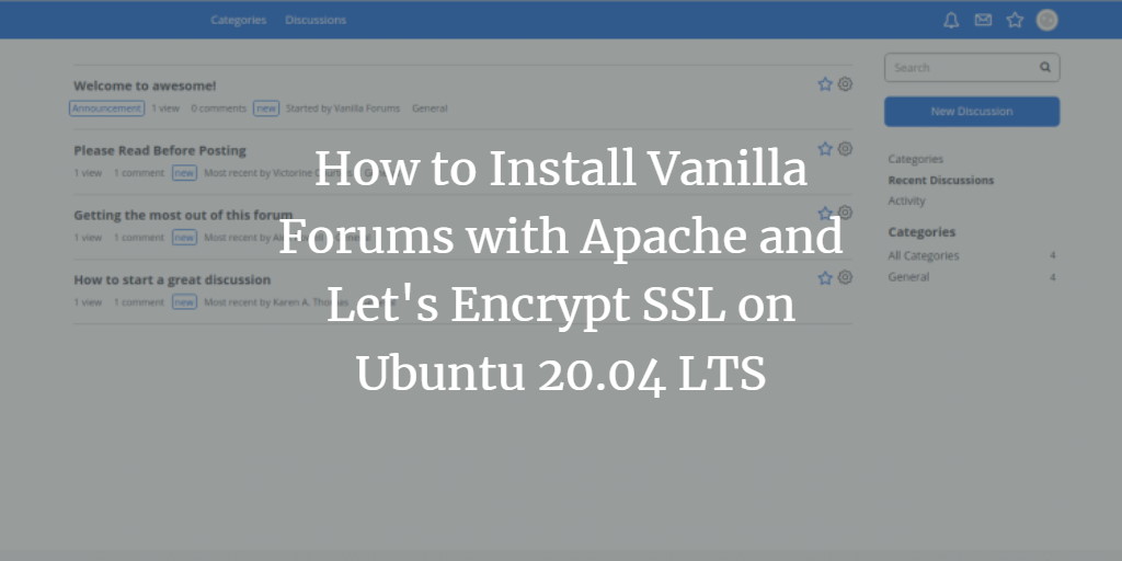 Установка Vanilla Forums на Ubuntu 20.04