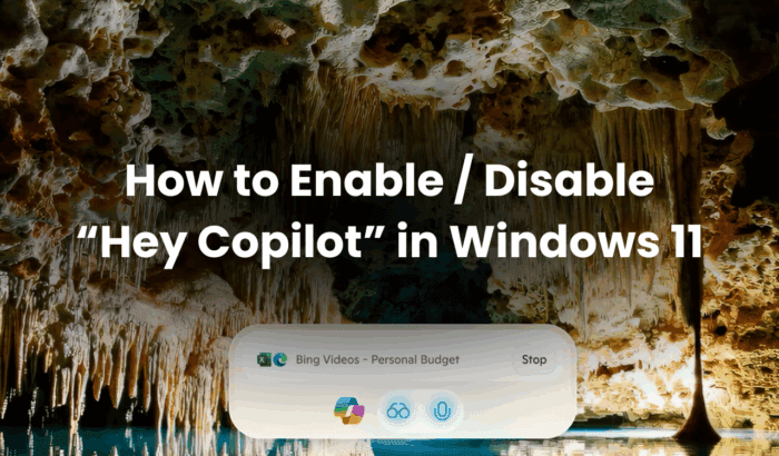 Включение и отключение «Hey Copilot» в Windows 11
