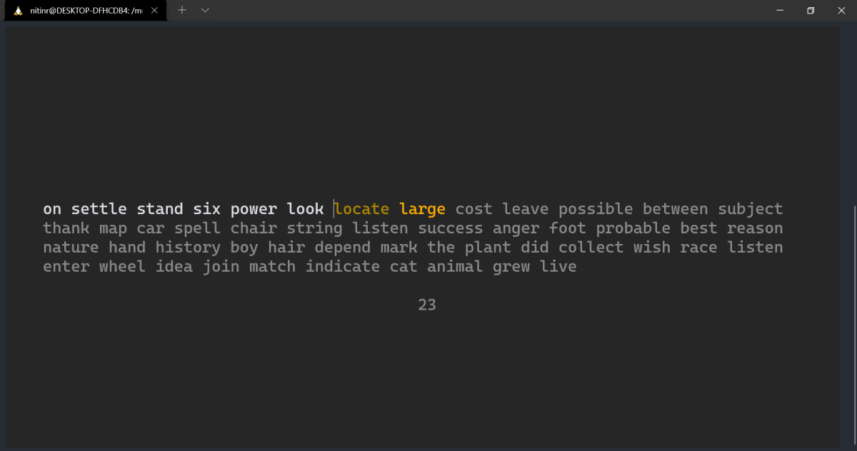 Таймер в тесте tt