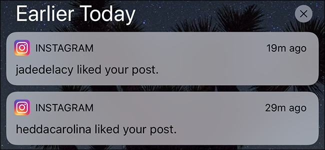 Скрывать уведомления iOS после просмотра