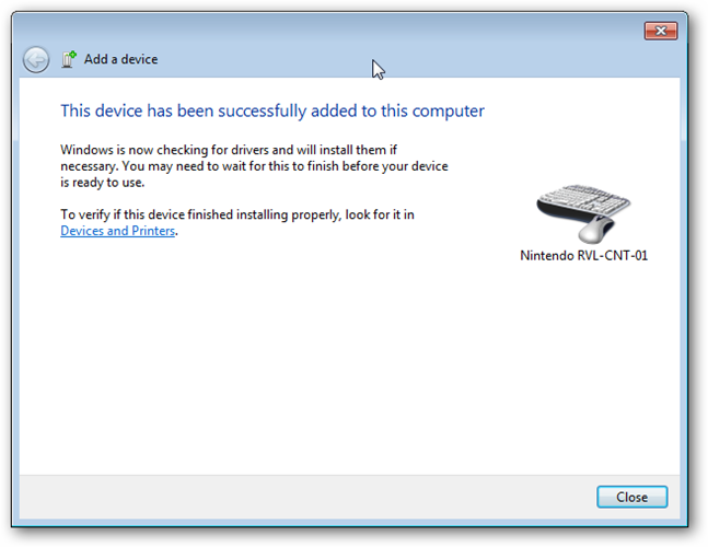 Устройство успешно добавлено и драйверы устанавливаются