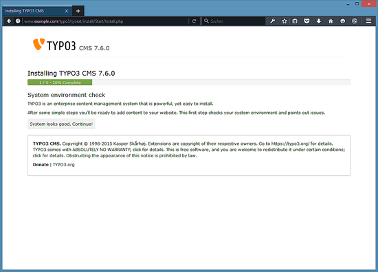 Установка TYPO3 7 LTS на Ubuntu 15.10 с Nginx