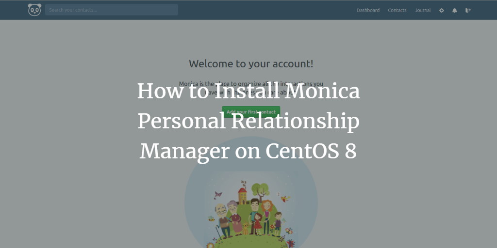 Установка Monica на CentOS 8