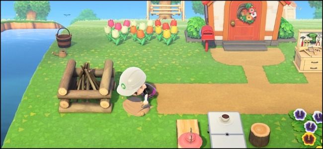 Игровые объекты и стройка в Animal Crossing