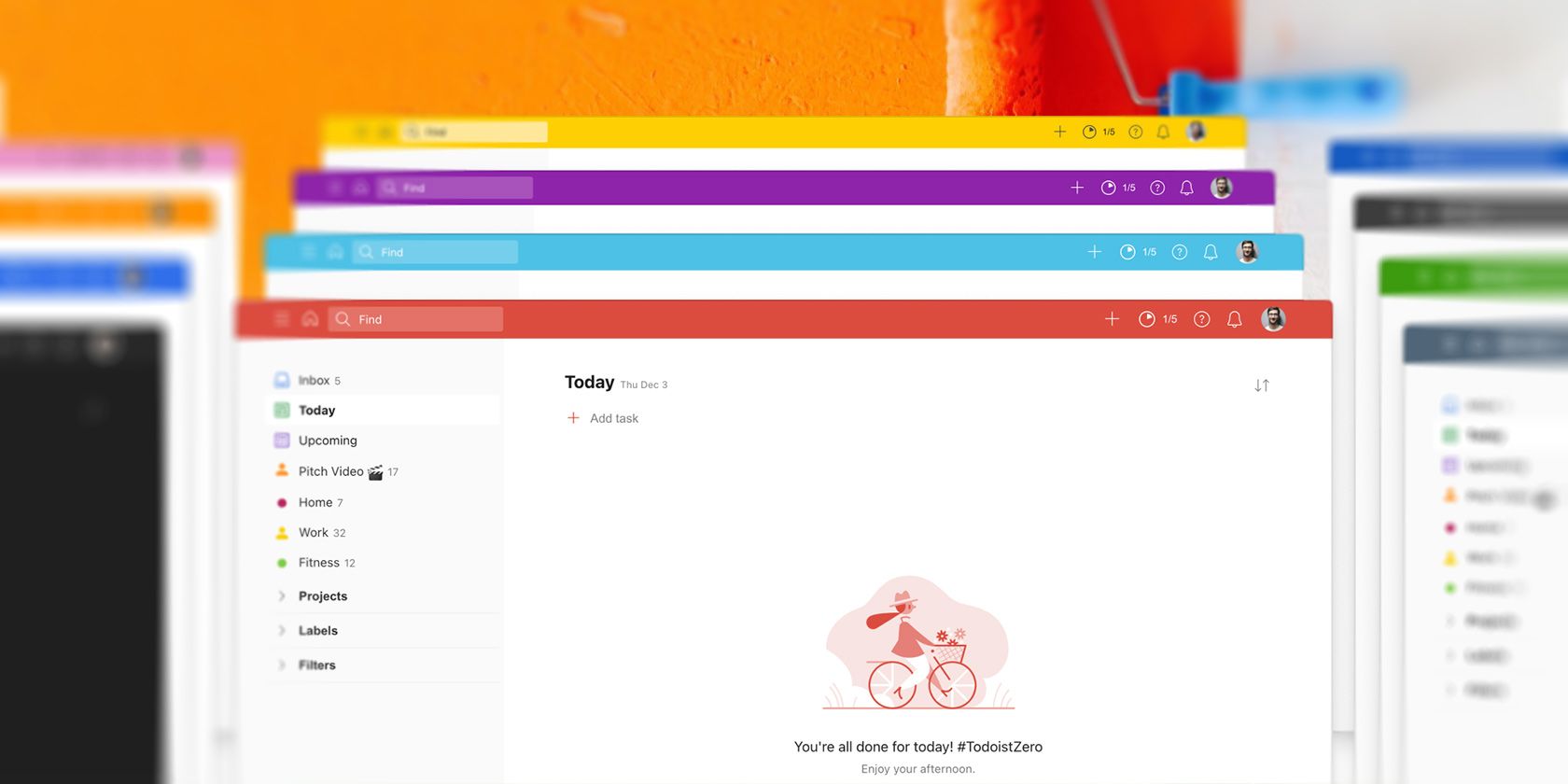 Изменить цветовую тему Todoist — полное руководство
