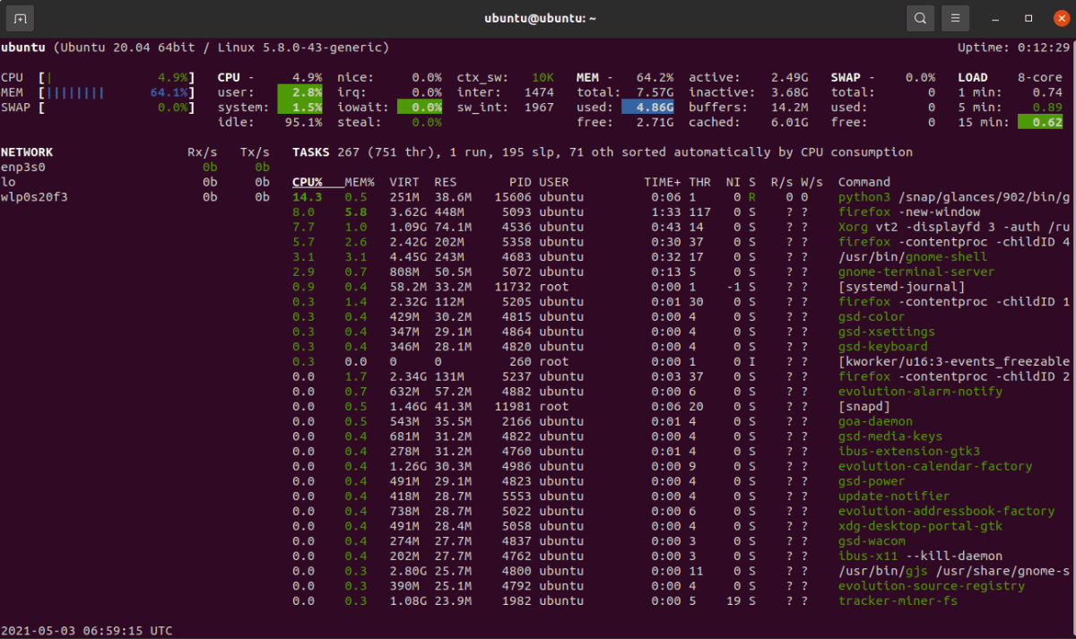 Как проверить температуру CPU в Linux