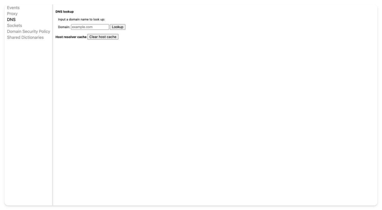 Сброс DNS кэша в Chrome