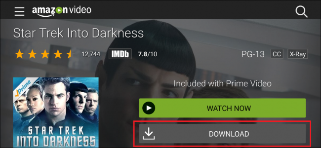 Скачать фильмы и сериалы Amazon Prime офлайн