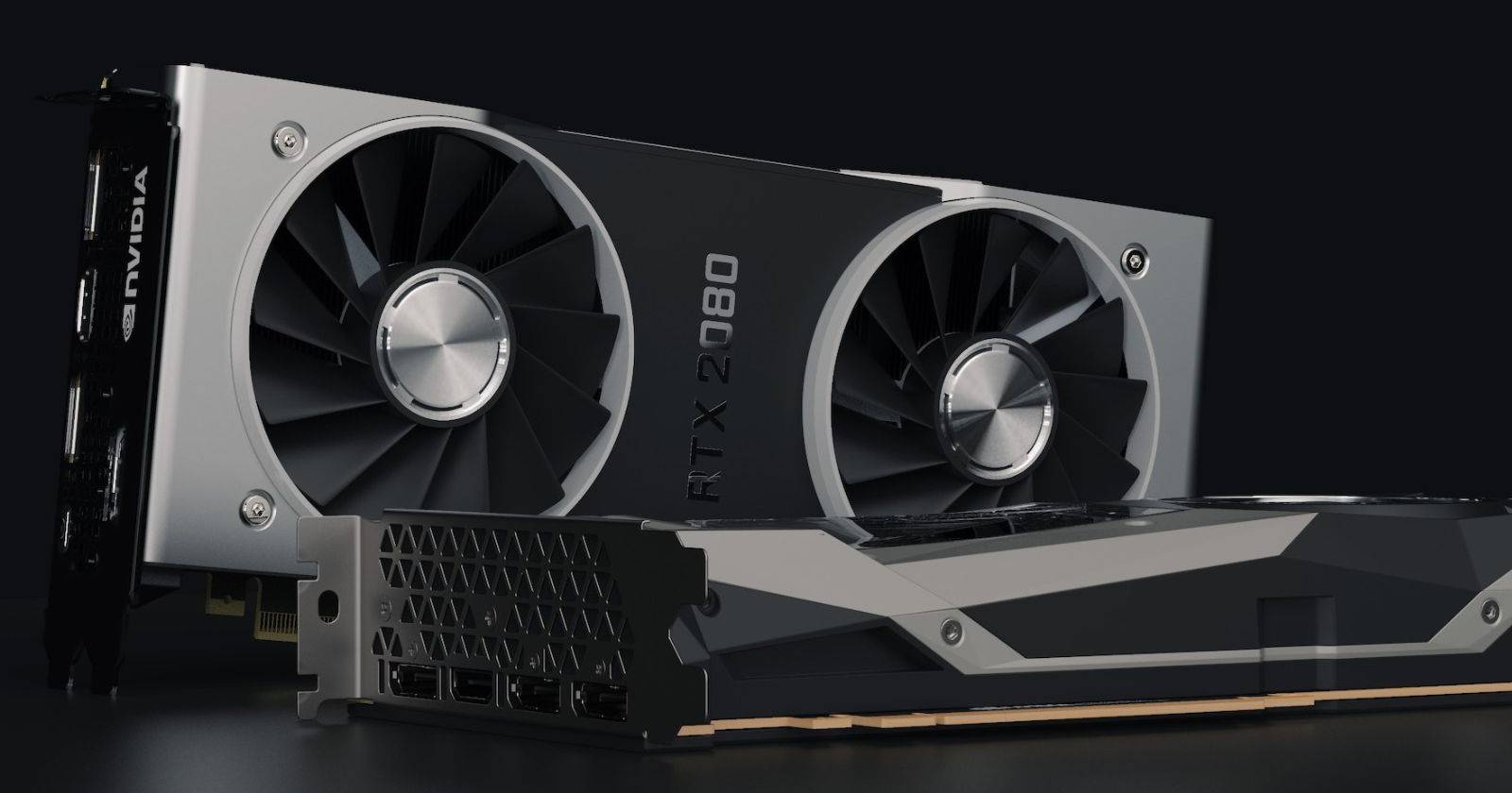 Пара видеокарт NVIDIA RTX 2080