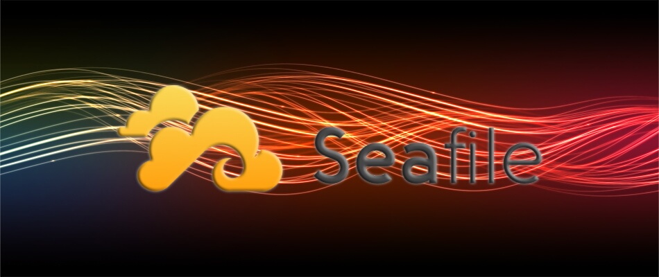 Логотип и интерфейс Seafile