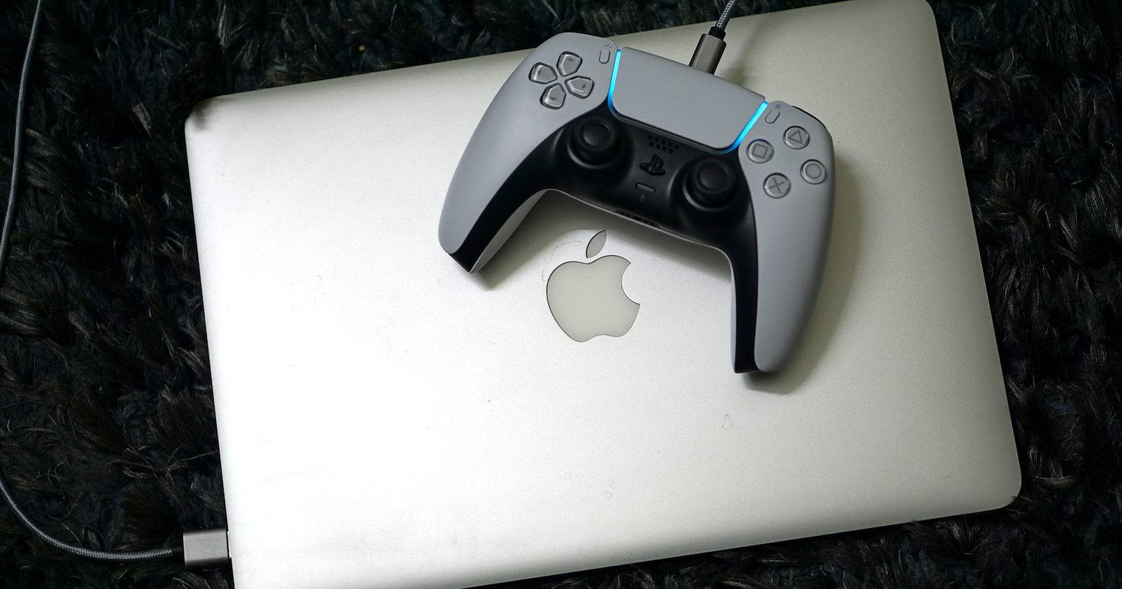 Использование контроллера PS5 DualSense с Mac