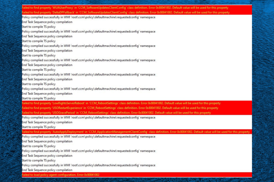 Исправление ошибки 0x80041002 в WMI