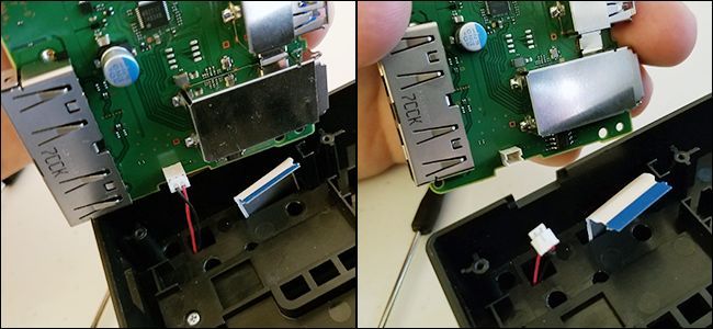 Отсоединение проводов питания индикатора