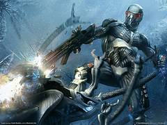 Игровая сцена Crysis