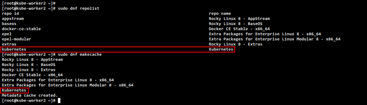 Добавление репозитория Kubernetes