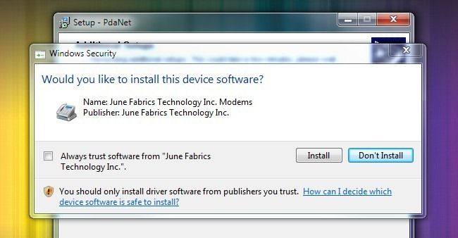 Иконка PdaNet в системном трее Windows