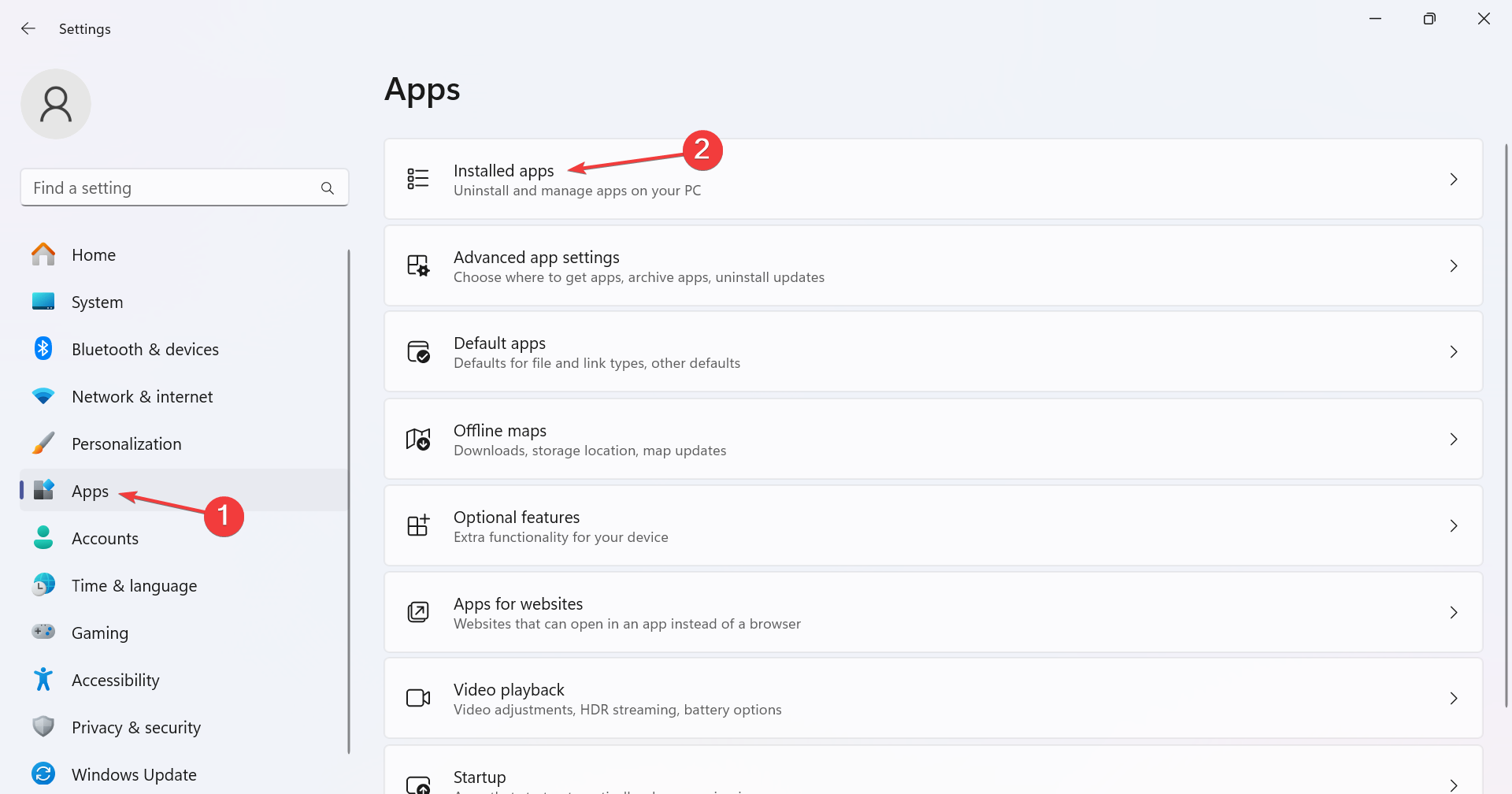 Список установленных приложений Windows — Fortnite