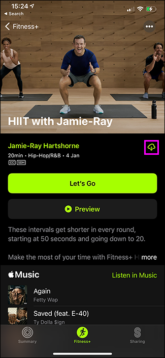 кнопка загрузки выделена