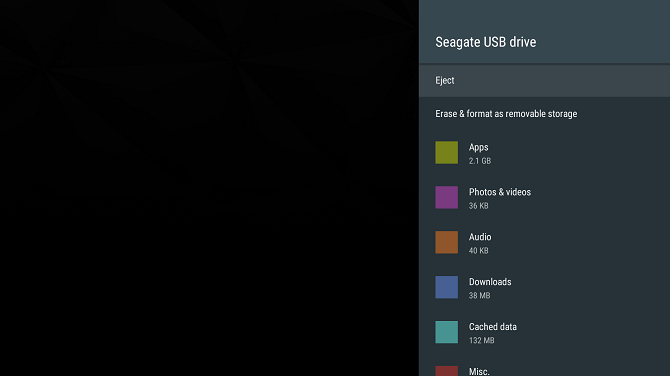 Подключённое внешнее USB-накопление для adoptable storage