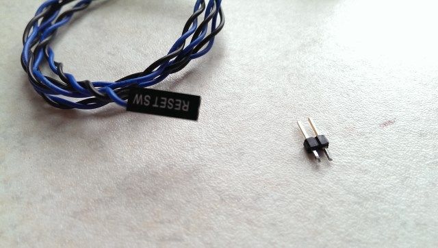 Компоненты для сборки кнопки сброса