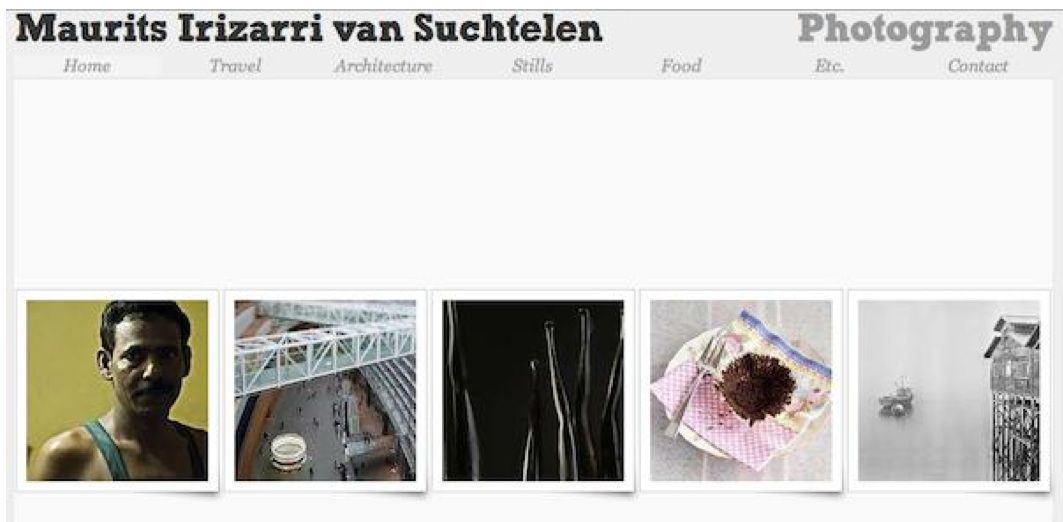 Пример интерфейса Zenphoto