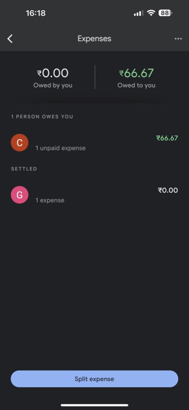 упрощённые долги в google pay группе