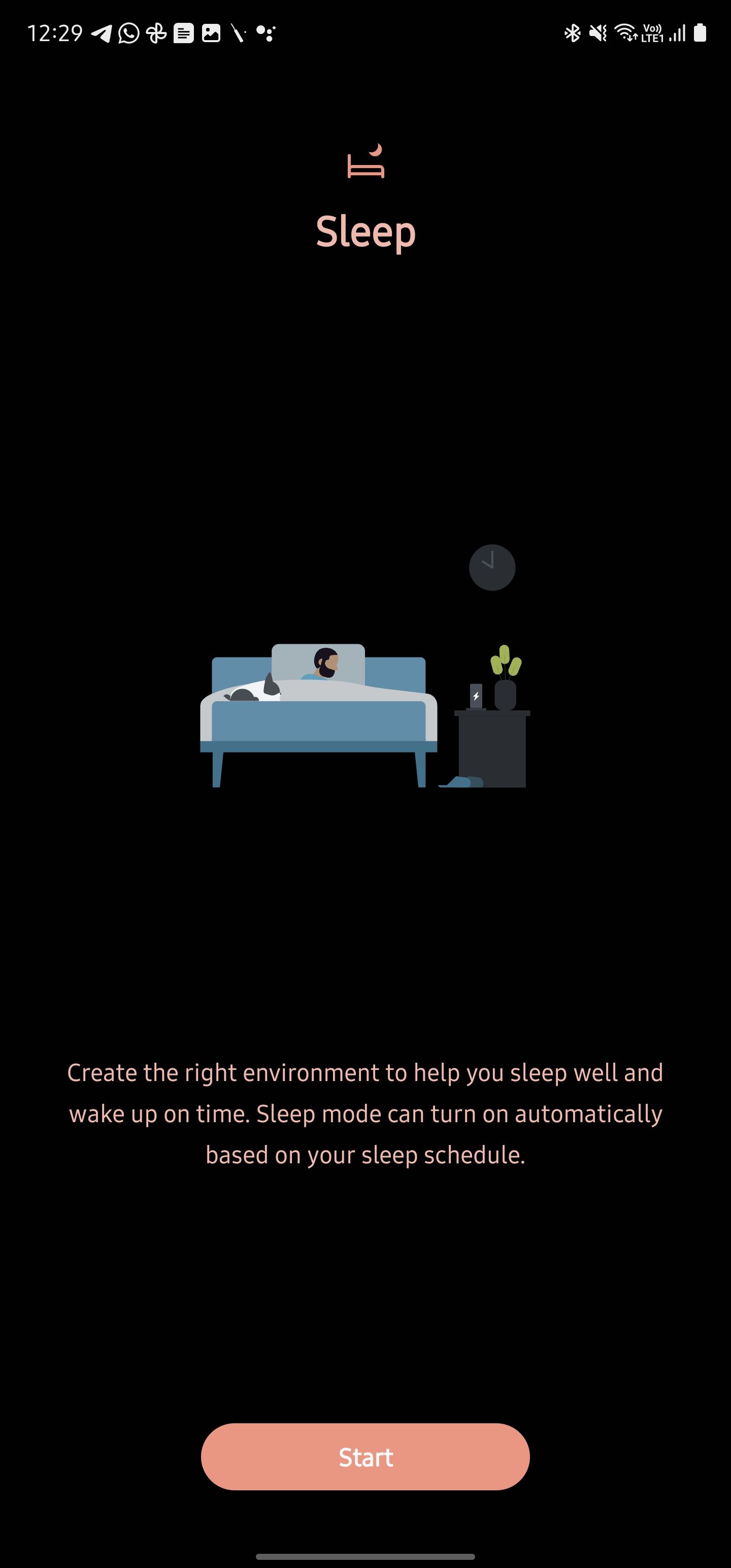 режим сна на Samsung Galaxy