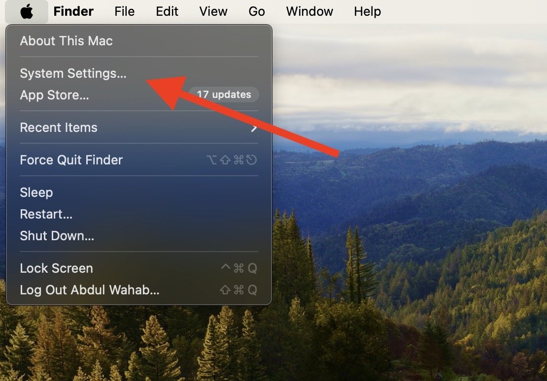 Системные настройки macOS