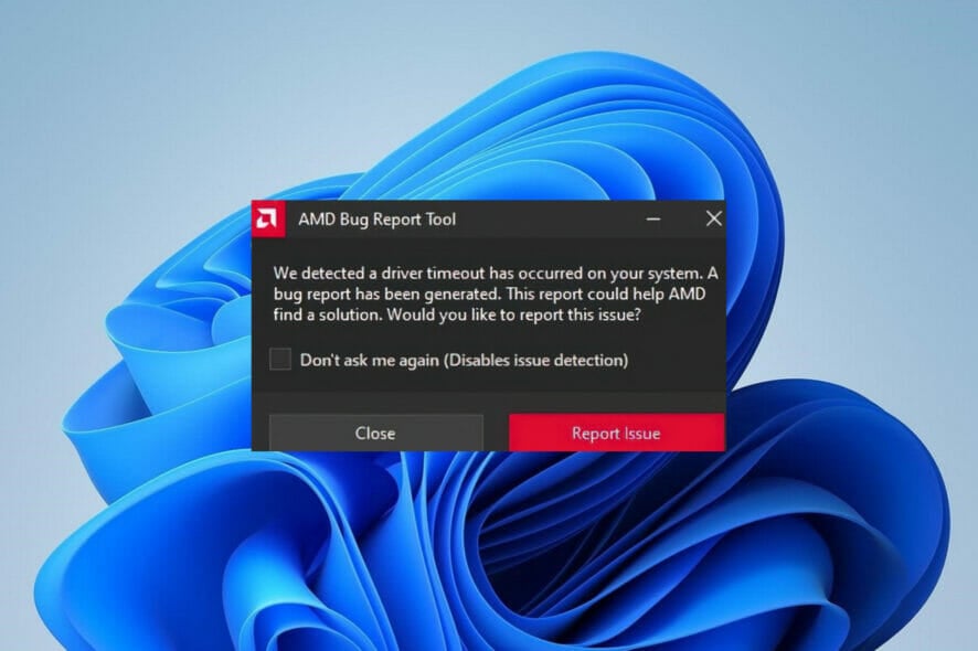 Исправление сбоев драйвера AMD в Windows 11