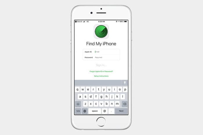 Открытие Find My на другом iPhone