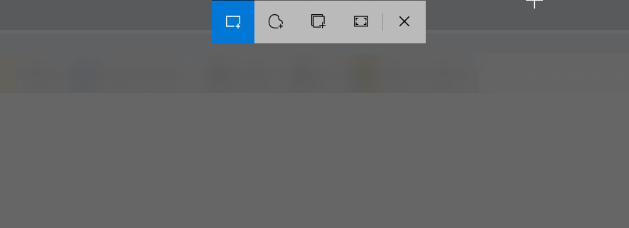 Контролы Snip & Sketch