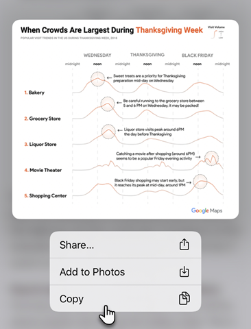 Copy and Paste Images on an iPhone