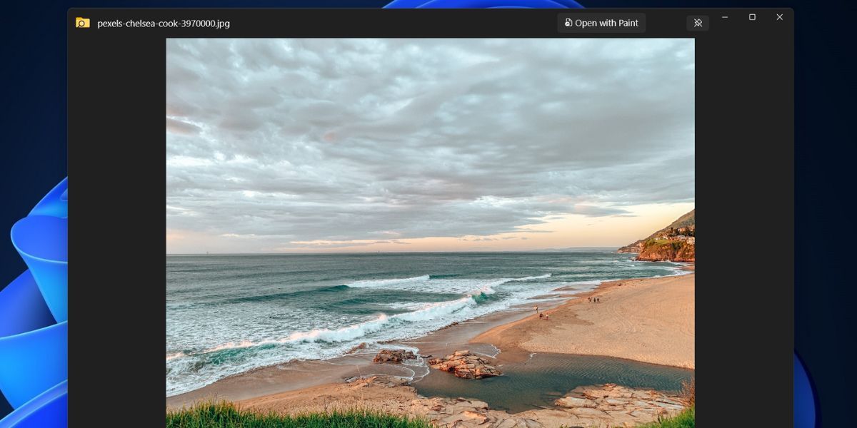 Предпросмотр файлов Peek в PowerToys