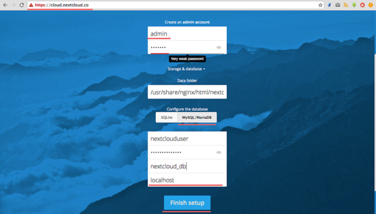 Мастер установки Nextcloud на CentOS 7