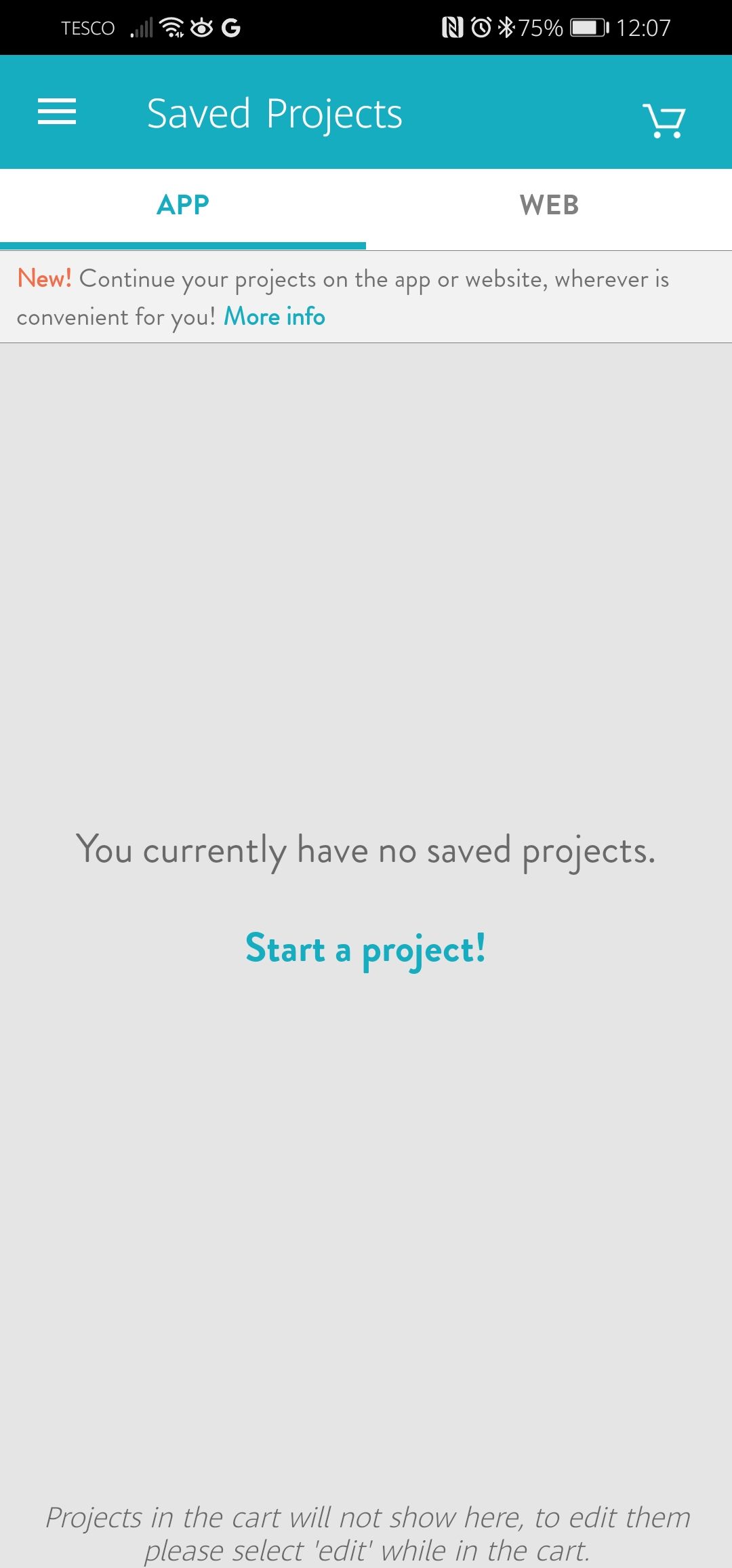 Сохранённые проекты Snapfish