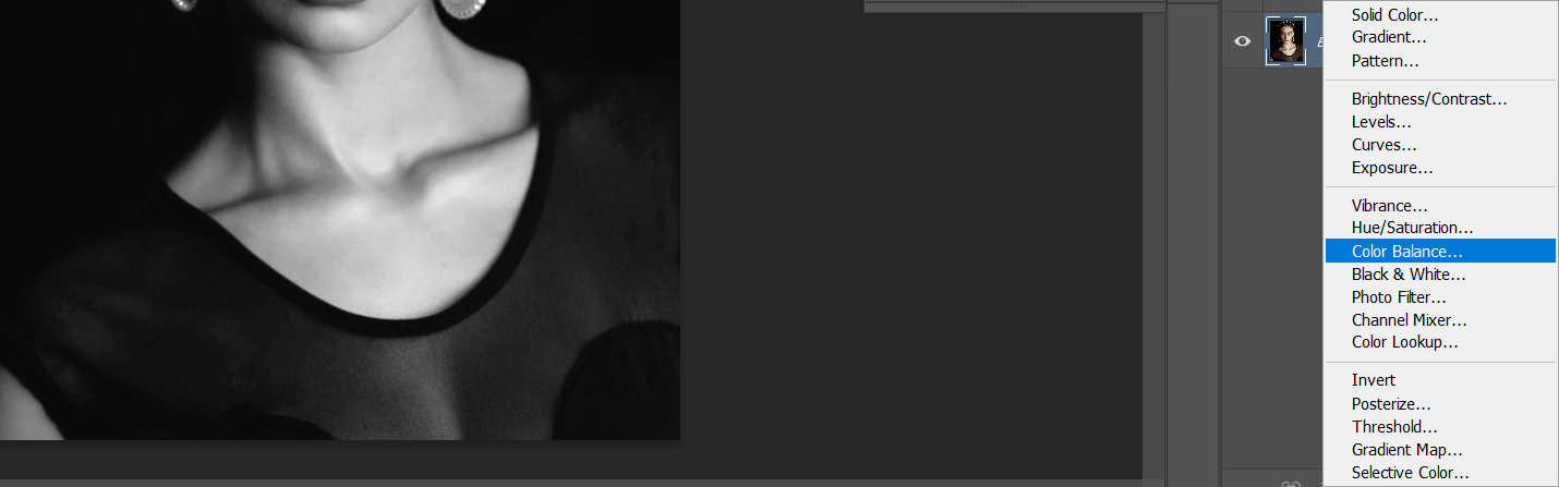 Color Balance для тональной гармонизации перед конверсией