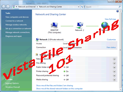 Безпарольный доступ к файлам в Windows Vista