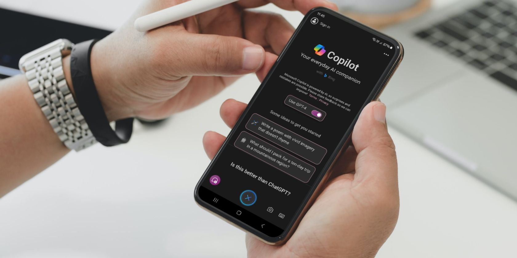 Как начать с Microsoft Copilot на Android и iPhone