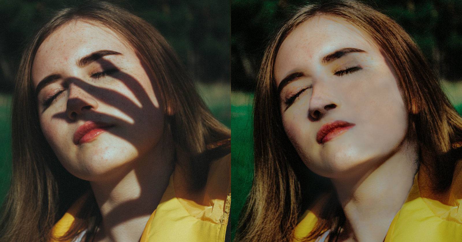 Как удалить тени с портретов в Photoshop