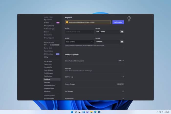 Discord: сочетания клавиш не работают в игре — решение