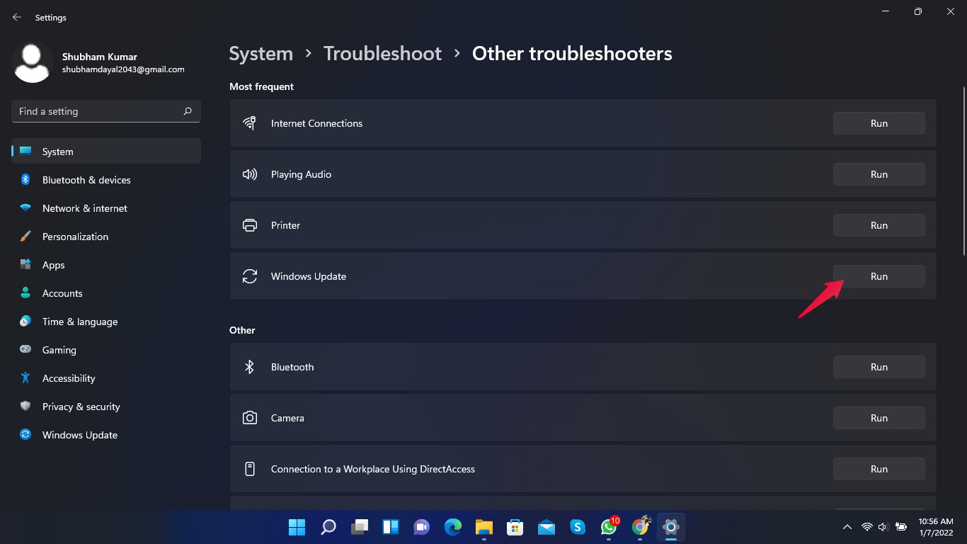 Центр обновления Windows