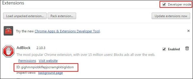 Как просмотреть исходный код расширения Chrome