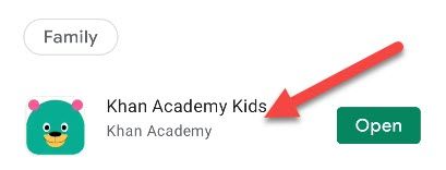 Выберите приложение