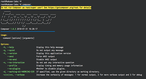 Установка PHP Composer